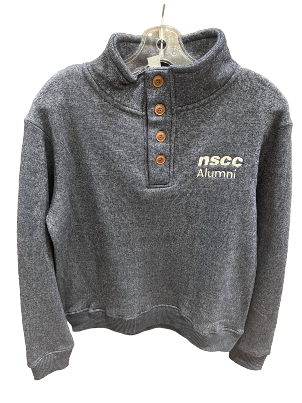 Alumni Henley Nantucket Buttoned Sweater