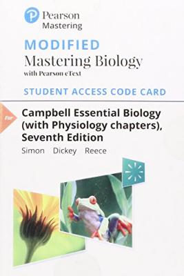 Modified Mastering Biology With Pearson Etext - Iac