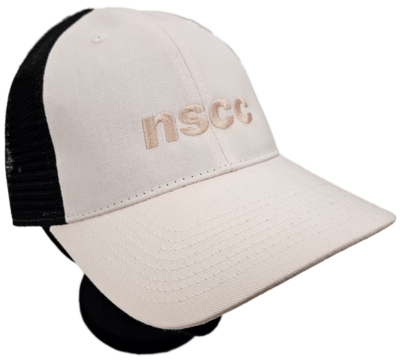 Trucker Hat: Velcro Back Nscc Front Tone On Tone
