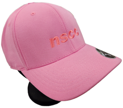 Charity Pink Ball Cap: Velcro Back Flexfit 110